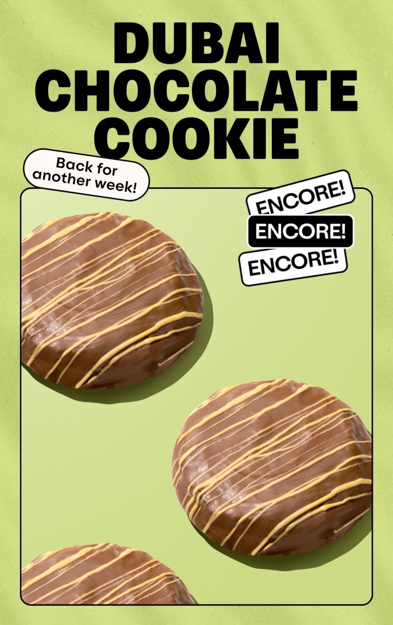 Crumbl’s Dubai Chocolate Cookie Earns an Encore