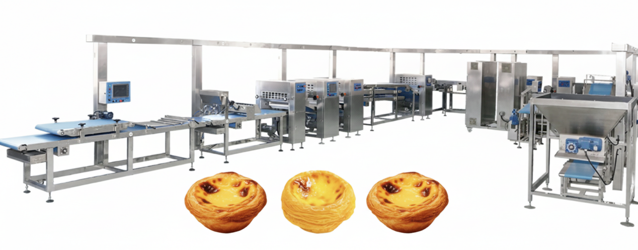Elevating Dessert Production: CHENPIN Present the Future Leading Automatic Egg Tart Production Line Company’s Innovation
