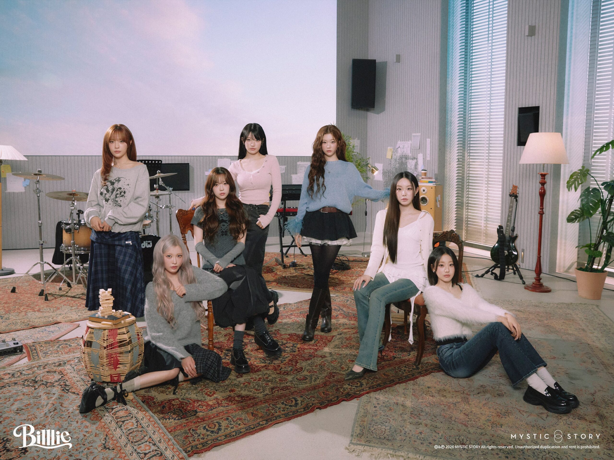 Billlie Kicks Off 2026 with a Pre-Release Single, cloud palace ~ false awakening