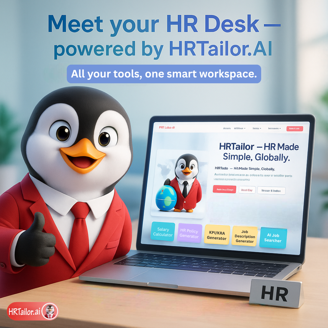 HRTailor.AI Introduces a New AI-Powered HR Assistant for Workplaces Worldwide